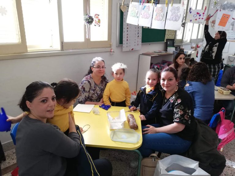 Cooking at St Joan Antide Primary School, Gudja St. Jeanne Antide College