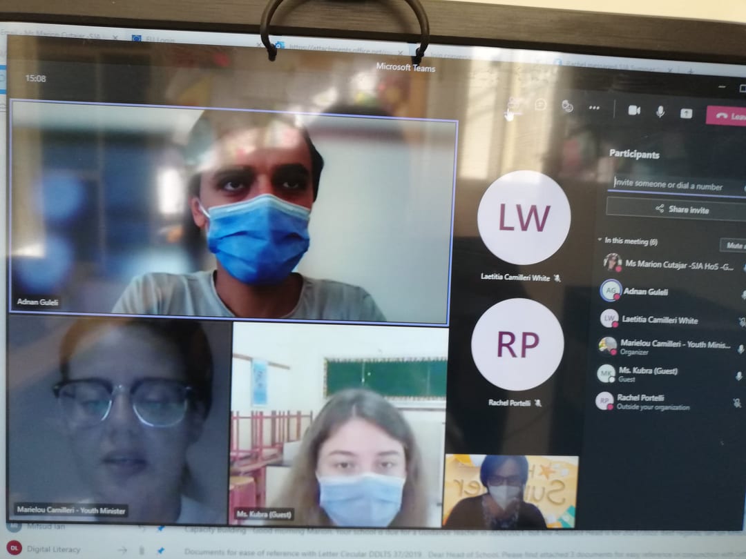 European Solidarity Corps at St Joan Antide Primary School Gudja St