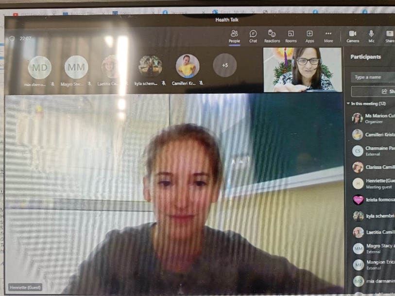 ESC30 Health Talks at St Joan Antide Primary School Gudja St. Jeanne